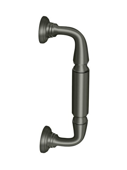 Asa 8 inch Door Pull in Antique Pewter.